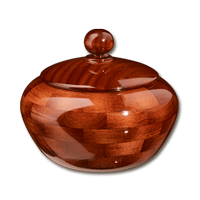 Шкатулка наборная из дерева розовый дуб