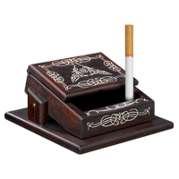 Сигартница стойка из дерева ясень, вяз