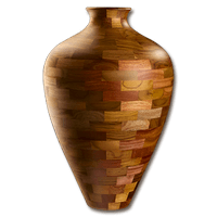 Ваза из дерева Афина полисандр, мирбау 900мм